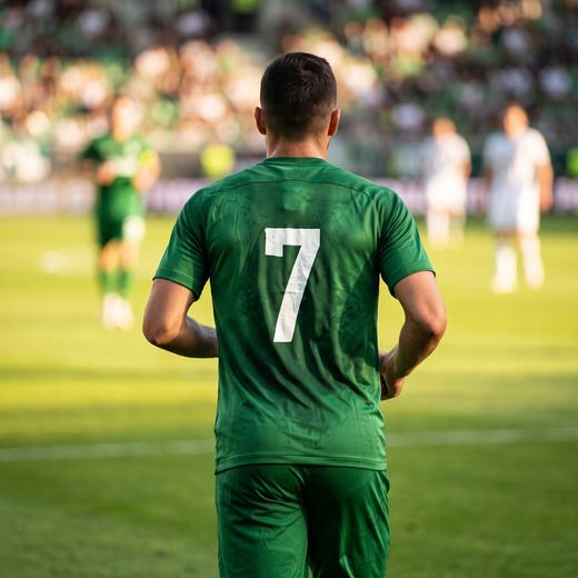 Number 7 jersey