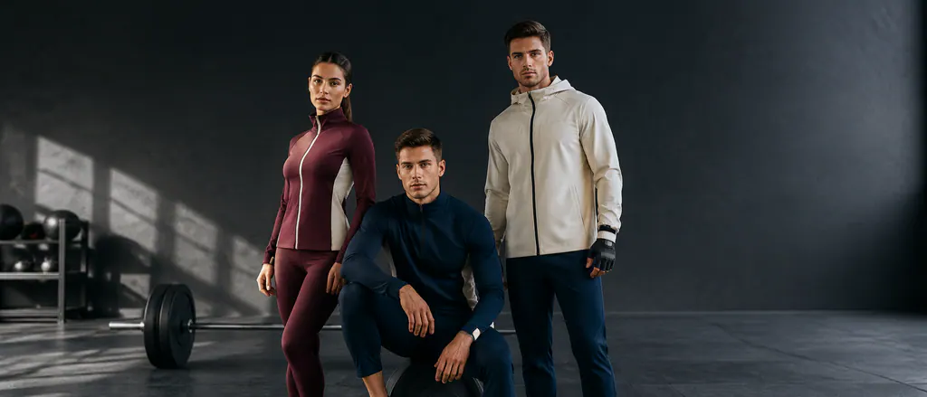 Teamwear, sportswear, fitness wear and protective apparel representing the approved UNQTEX range