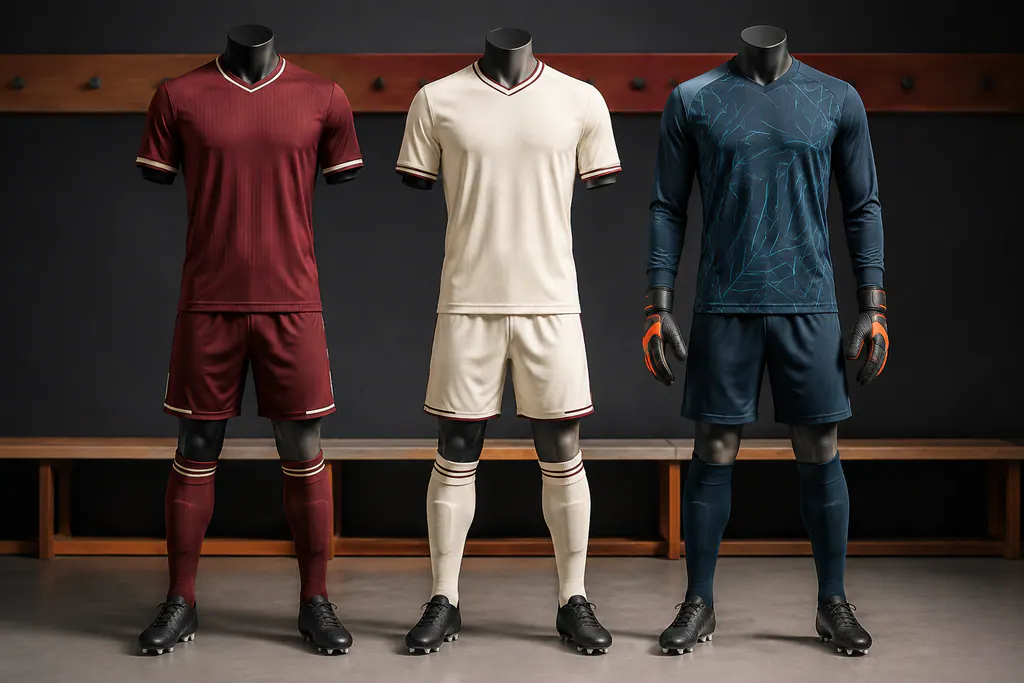 Match kits range for Custom Soccer Teamwear