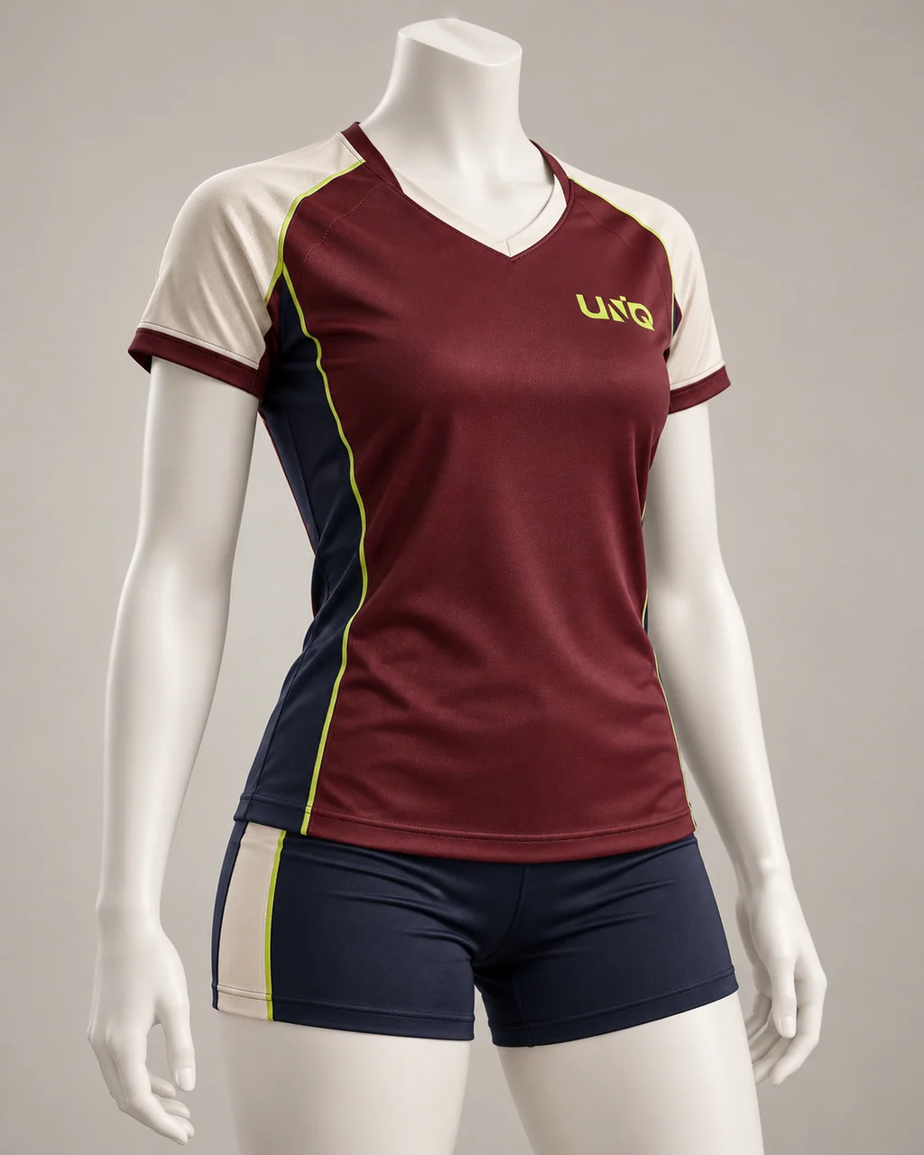 Decoration zones for Custom Volleyball Teamwear